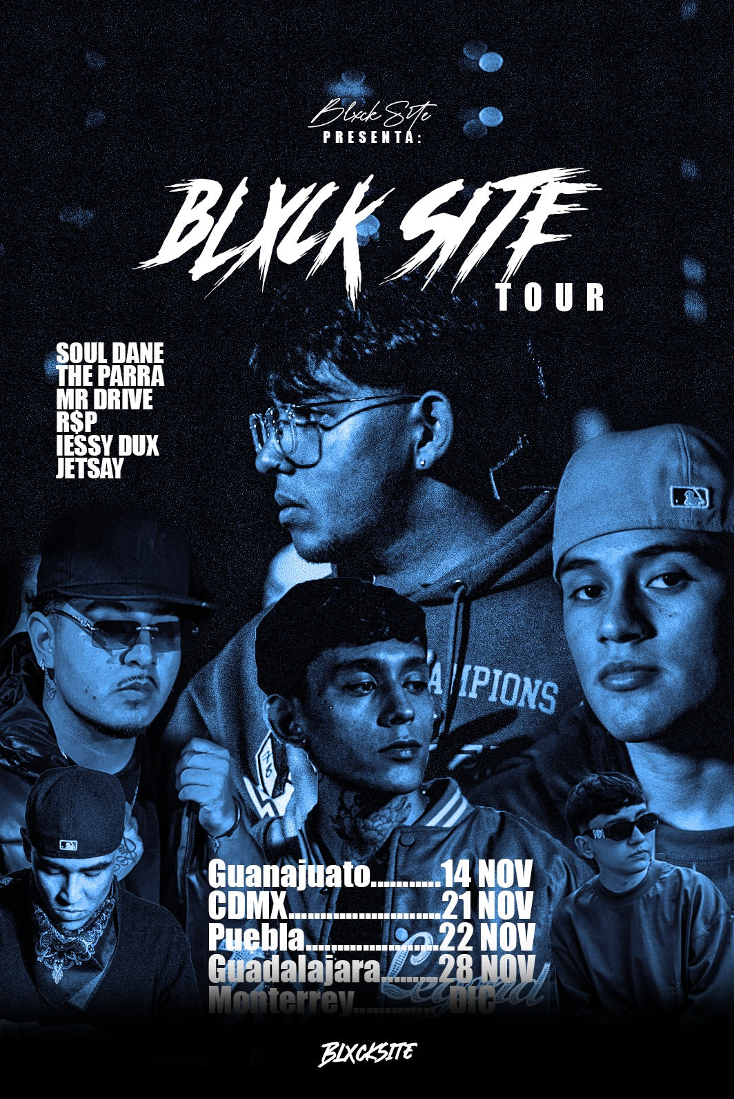 BOLETOS BlxckSite Tour 2025